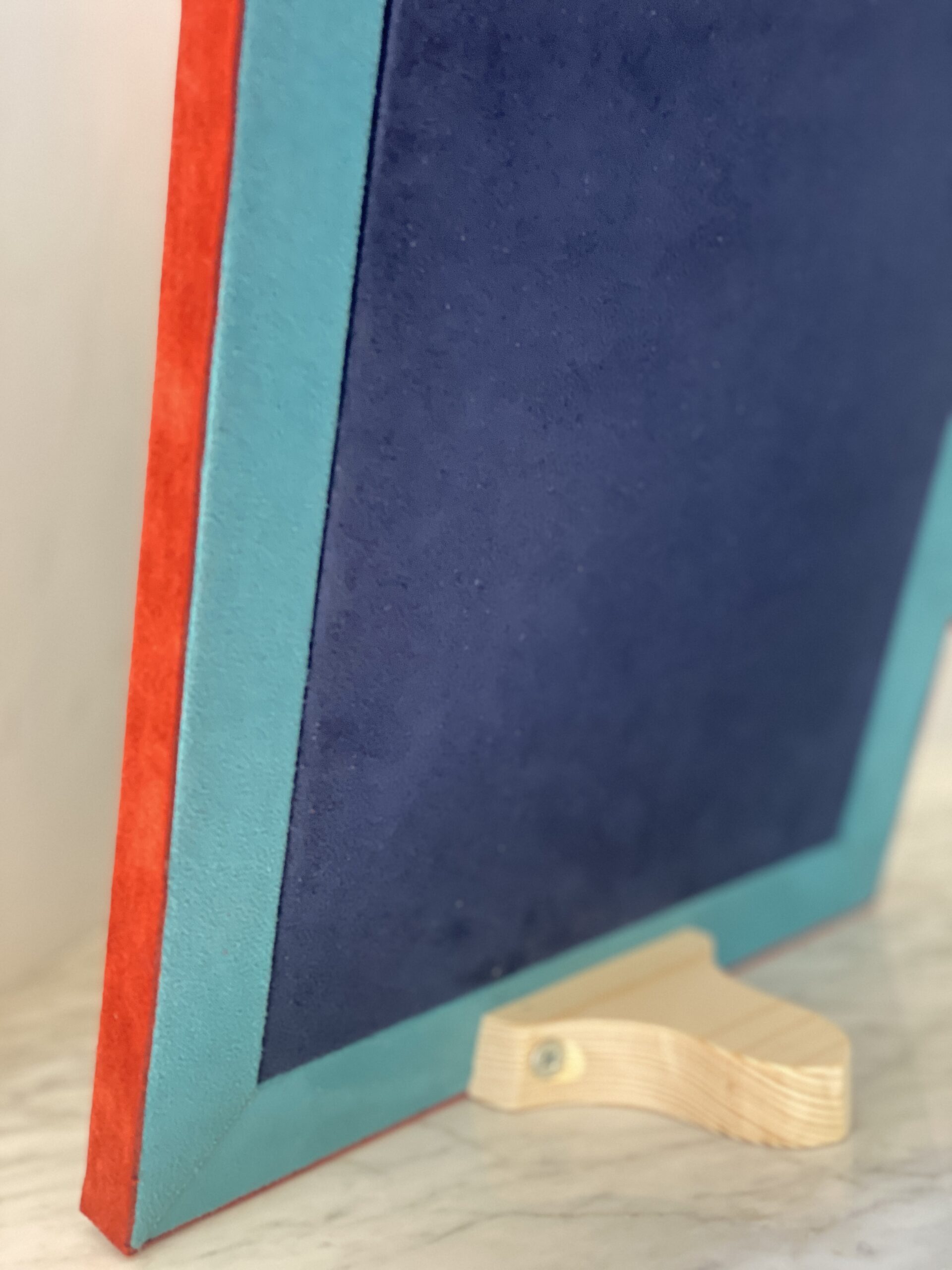 Suede Picture Frames