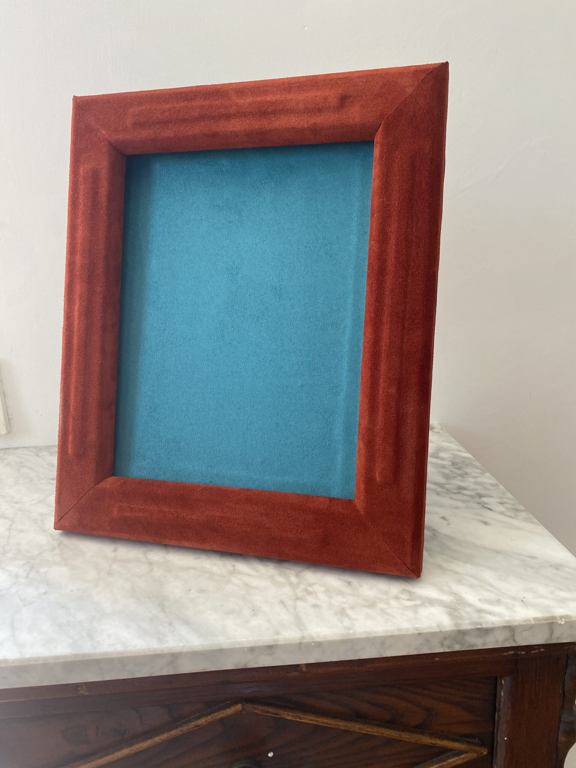 Suede Picture Frames